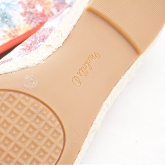 Michelle D Floral Espadrille Flats, Size 6.5 - Picture 10 of 11